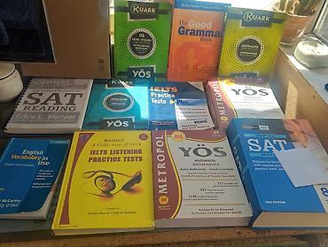 Книги и журналы: Kitablar 10 və 5 manata. Mövzu: İngilis dili, SAT/IELTS/YÖS hazırlığı — 4