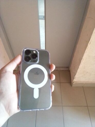 холодилник бу: IPhone 13 Pro, Колдонулган, 256 ГБ, Жашыл, Заряддоочу түзүлүш, Коргоочу айнек, Каптама, 87 %