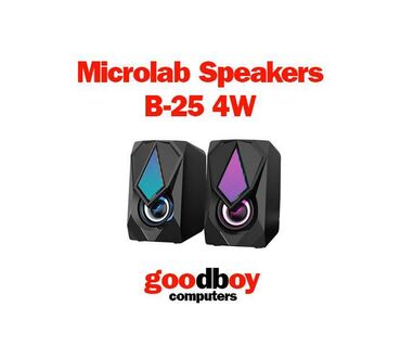 Видеокарты: Звуковая система Microlab Speakers B-25 4W 2.0 USB для ПК или