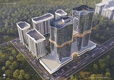 2 комнаты, 90 м², Асанбай мкр Элитка, 7 этаж, ПСО (под самоотделку)