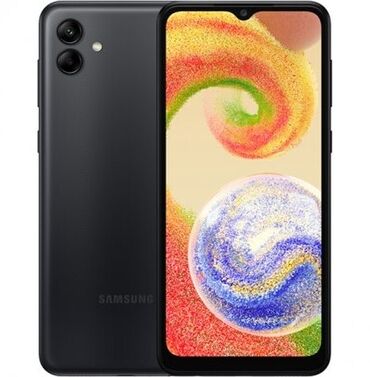 Boyunbağılar: Samsung Galaxy A04, rəng - Qara