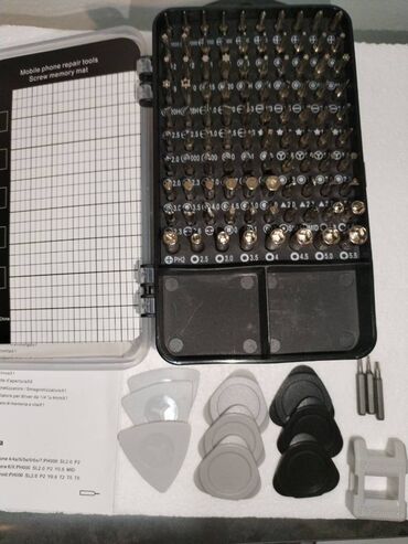 Šrafcigeri: NOVO Set šrafcigera AT-138 Opis: Komplet od 138 elemenata Materijal — 9