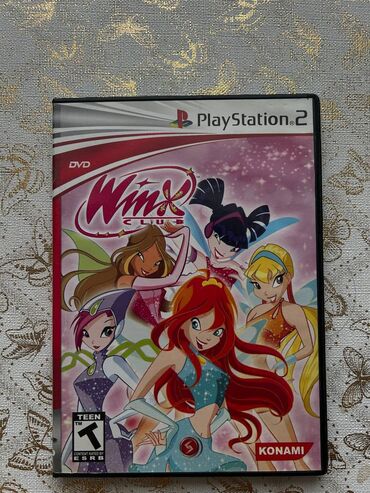 PS2 & PS1 (Sony PlayStation 2 & 1): 🎮 PS2 Oyunu – Winx club (Qutulu) ✅ PlayStation 2 üçün oyun diski 📦