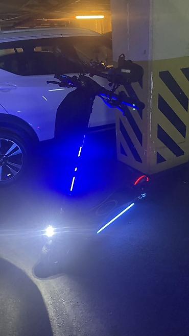 Электротранспорт: Şəhər üçün güclü elektrik skuteri - Rəng: qara, zərif dizayn - Geniş — 4