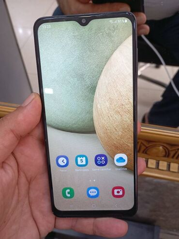 samsung a14 qiymeti: Samsung Galaxy A12, 64 GB, rəng - Qara, Barmaq izi, İki sim kartlı