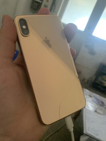 Apple iPhone: IPhone Xs, Б/у, 64 ГБ, Золотой, 80 %