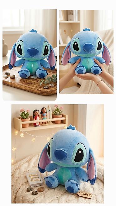 pişik yumşaq oyuncaqlar: 💙 Yumşaq Stitch — uşaqlar və böyüklər üçün ideal hədiyyə! 🥹✨ Sevimli — 4