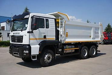 Самосвал HOWO 6x4 - Колесная формула: 6x4, усиленная рама для тяжелых