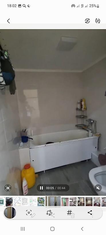 мкр аламедин 1: 1 бөлмө, 34 м², 105-серия, 5 кабат, Жаңы ремонт — 2