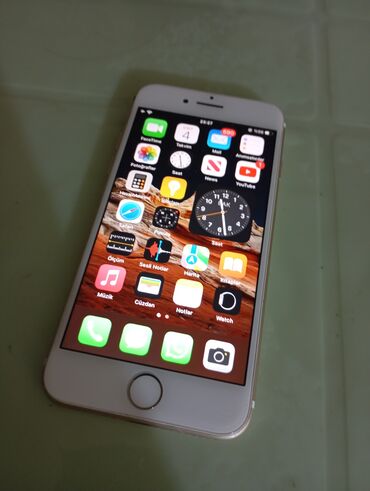 iphone se 2 azerbaycan: IPhone 7, 32 GB, Qızılı, Barmaq izi