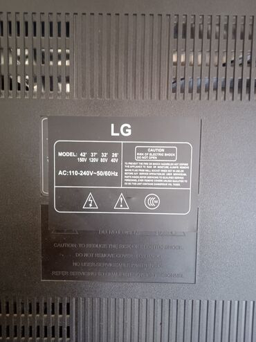 балыкчы телевизор: Телевизор LG 43 дюйм .Без интернета без встроенный санарипа. цена