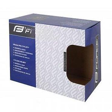 elastin poliamid: KACIGA FORCE BAT S/M BELO-CRVENA | Tehnologija inmould, 25 rupa — 8