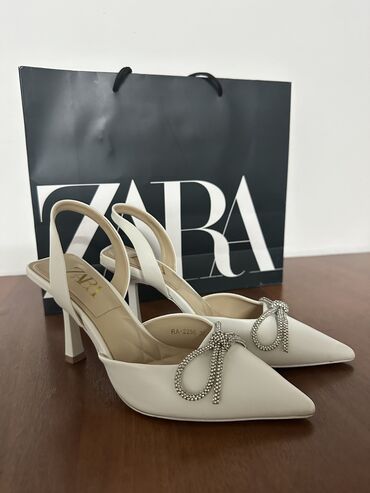 туфли белый новый: Туфли Zara, 36, түсү - Ак