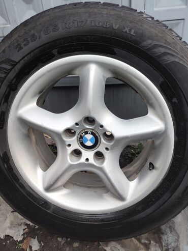 шины на13: Дөңгөлөктөр монтажда 235 / 65 / R 17, All-season, Колдонулган, Комплект, Жол тандабастар (АТ/МТ), Куйма, тешиктери - 5