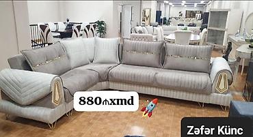 Zəfər Künc divan dəsti - L formalı künc divan - Rəng: açıq-boz/boz lalafo.az -da Zəfər Künc divan dəsti - L formalı künc divan - Rəng: açıq-boz/boz