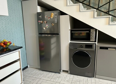 Sifarişlə mətbəx mebeli: Mətbəx üçün kompakt modul mebel və texnika paketi - Altı mərtəbəli — 1