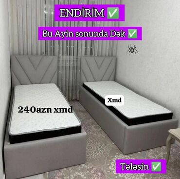 Kreslolar: Yeni, Təknəfərlik çarpayı, Matras ilə