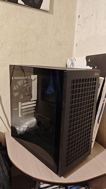 dtf printer: Корпус ПК, Б/у, DeepCool, Micro-ATX, цвет - Черный — 1