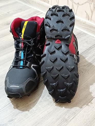 термо ботинка: Кроссовки Salomon Speedcross (высокие)зимние с мехом.Новые — 2