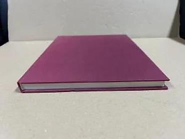 Ostali predmeti za umetnost i kolekcionarstvo: Tvrdo ukoričen prazan notes/sketchbook - Format: približno A4 — 9