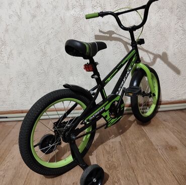 детский велосипед легкий: Велик kreiss в отличном состоянии,колёса 16,дополнительные колёса