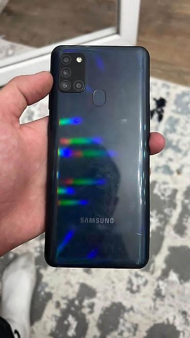 Мобильные телефоны и аксессуары: Samsung Galaxy A21S, Б/у, 64 ГБ, цвет - Синий, 2 SIM — 4