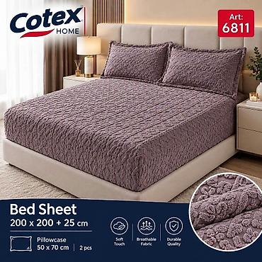 set serpi metalac: Novi prekrivač i dve jastučnice dimenzije 200 x200. 4500 dinara — 1