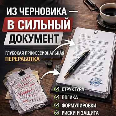оформление документов: Юридические услуги — 1