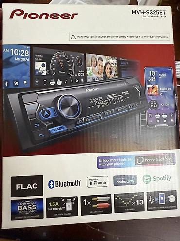 Автомагнитола Pioneer MVH‑S325BT (Digital Media Receiver) Основные