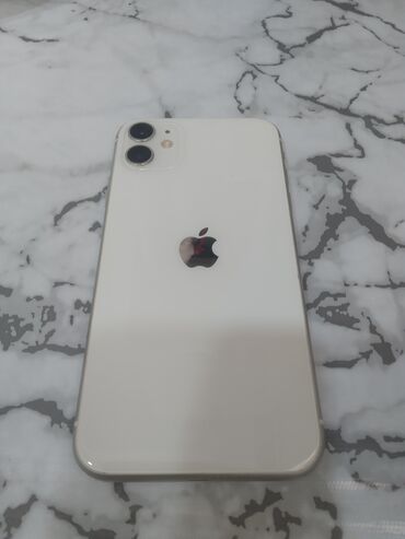 iphone x world telecom: IPhone 11, 64 GB, Ağ, Qırıq