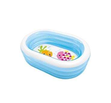 Hovuzlar: №: 8004 Məhsulun adı: Şişmə hovuz Intex 57482 Sea friends, 163x107x46 — 1