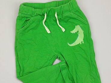 zielone legginsy 122: Spodnie dresowe, 5.10.15, 9-12 m, stan - Bardzo dobry