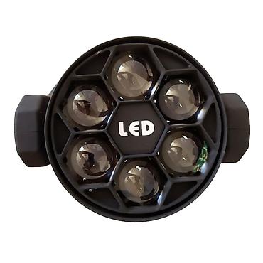 bud e2: 6*15W Led Beam Moving Head Light RGBW Mini(Пчела) -Напряжение: ? — 3