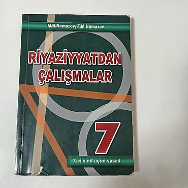математикаи оли курси 1: Dərslik və vəsaitlər dəsti - Riyaziyyatdan çalışmalar – M.B. Namazov — 3