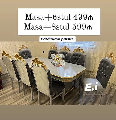 salon stollari: Masa və oturacaq dəstləri — 1