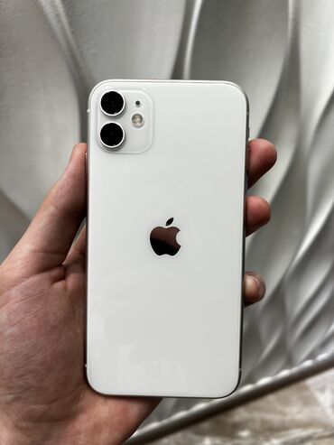 apple 11: IPhone 11, 128 ГБ, Белый, Коробка, 84 %