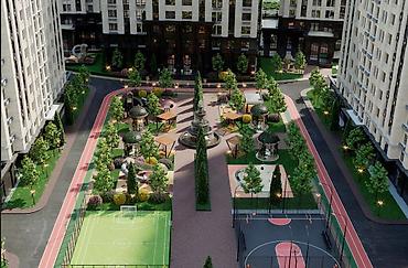 64: 2 комнаты, 78 м², Асанбай мкр Элитка, 14 этаж, Готовая ПСО (под самоотделку) — 3