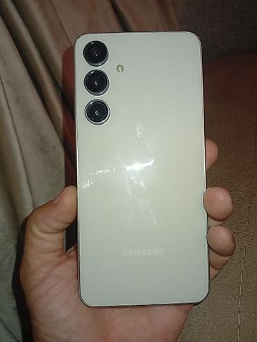 samsung tab s5e: Samsung Galaxy S24 FE, 128 GB, rəng - Ağ, Face ID — 3