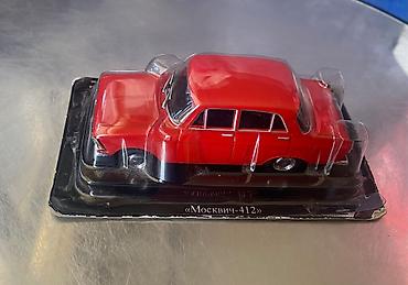 Avtomobil modelləri: Moskvich, 1967 il, 1:43, Dəmir, Ödənişli çatdırılma — 1