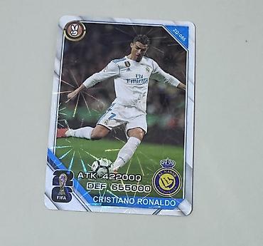fon: Məhsul: Futbol kolleksiya kartı – “Cristiano Ronaldo” Xüsusiyyətlər — 1
