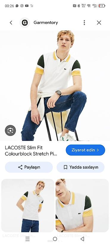Polo köynək, Lacoste, M, rəng - Ağ lalafo.az -da — 7 Polo köynək, Lacoste, M, rəng - Ağ — 7