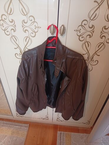 Pencəklər: Kurtka, Dəri, Payız, 2XL