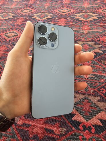 planşet apple: IPhone 13 Pro, 128 GB, Blue Titanium, Barmaq izi, Face ID