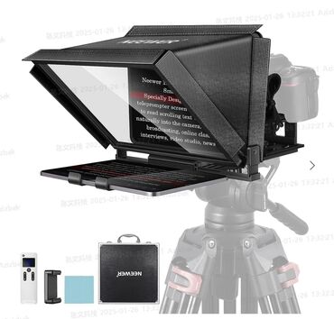 Другие аксессуары для фото/видео: NEEWER X12 Remote Teleprompter + NEEWER SAB264 69.7" Portable Aluminum