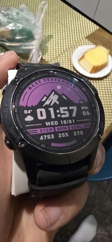 шеф нож: Garmin Fenix 6 Sapphire 47мм ✨ Сапфировое стекло — без царапин