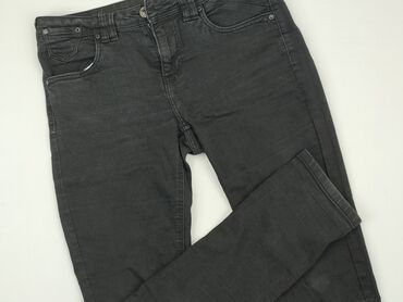 oliwkowe jeansy damskie: Jeans, M (EU 38), condition - Good