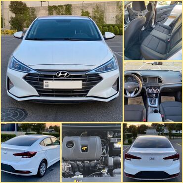 Hyundai: ✔️24.900 man(Bakı). Hunday Elantra 2019 il Motor 2, sadə doch, ağ