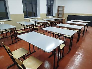 Комплект парт и стульев: Комплект парты и стула, Платная доставка — 11