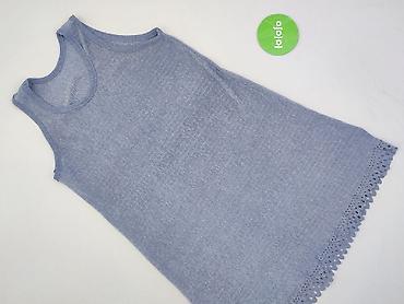 niebieski jeansy: Sukienka damska, rozmiar S — 2