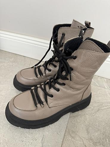Ботинки, 36, 36.5, 37, Adidas, Б/у, цвет - Серый